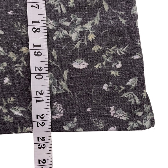 CeCe Crew Neck Floral Puff Sleeve Raglan Top NWT - Picture 13 of 14